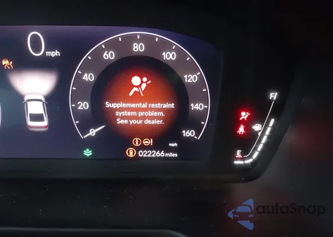 2024 Honda Accord Ex z USA, uszkodzony, nr VIN 1HGCY1F37RA027685